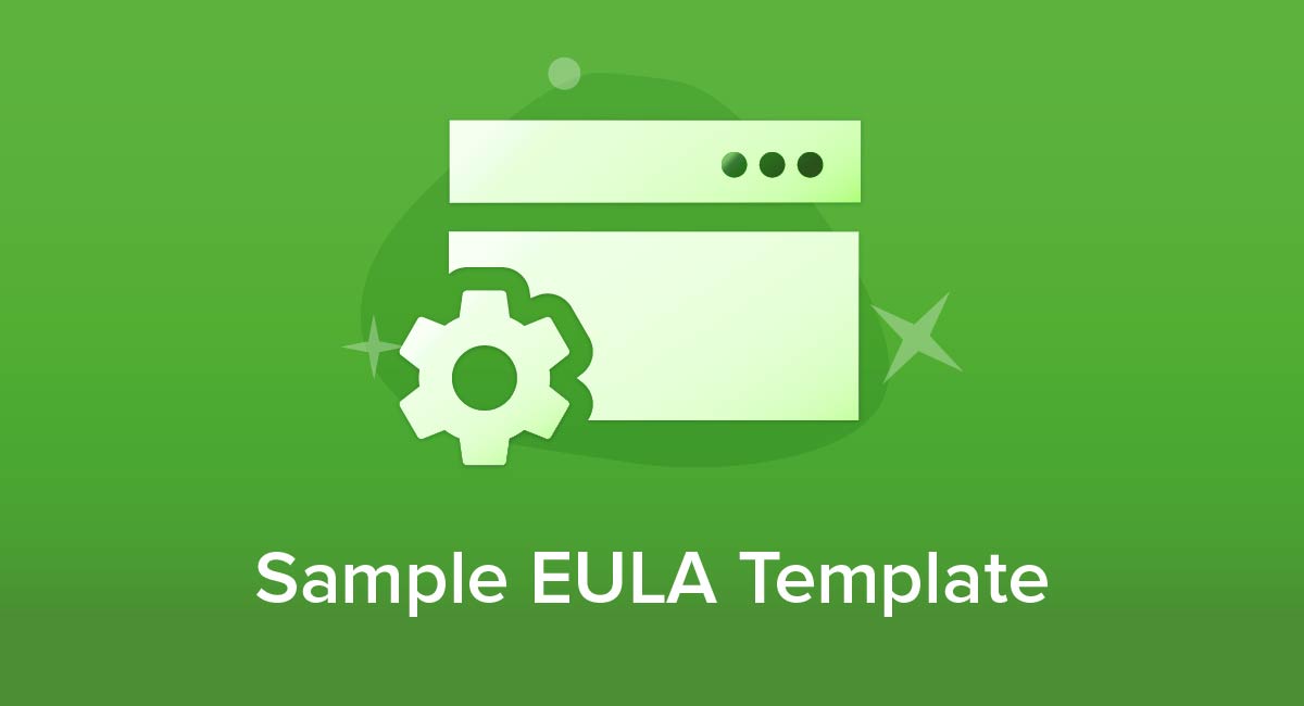 Sample EULA Template Free Privacy Policy