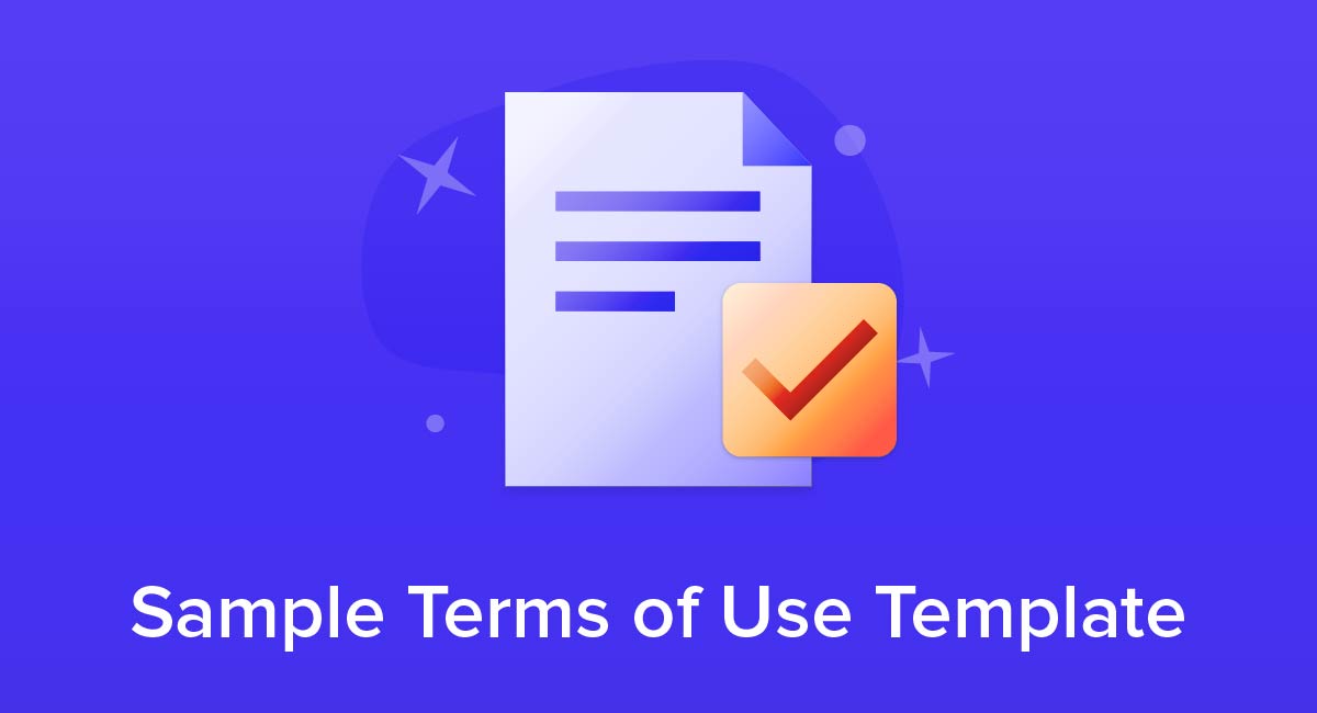 Sample Terms Of Use Template Free Privacy Policy
