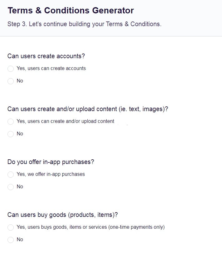 Terms Conditions For WooCommerce Stores - Free Privacy Policy