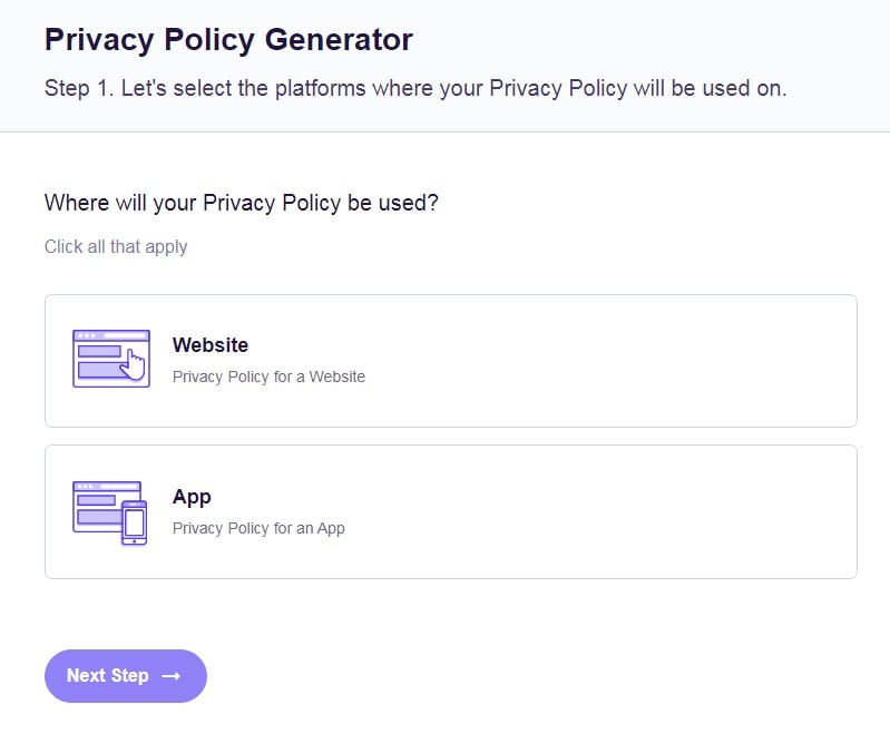 Privacy Policy for iOS Apps - Free Privacy Policy