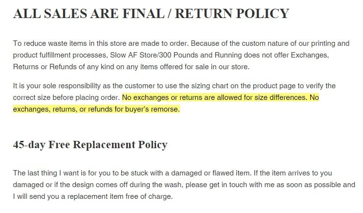 Fulfilled by  Returns and Refunds Policy